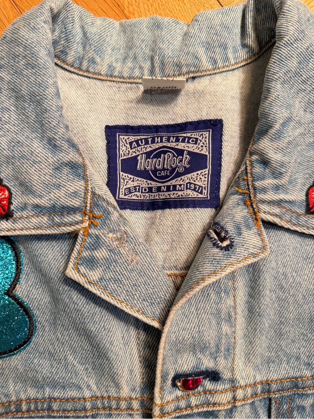 Custom Taylor Swift “Eras” Denim Jacket Oversize Vintage Hard Rock Cafe Swiftie - Picture 11 of 13